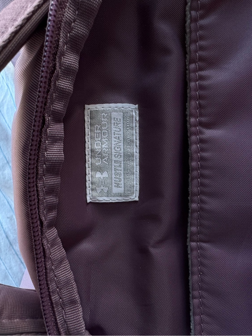 Under Armour Dusty Mauve Campus Backpack - Picture 5 of 6